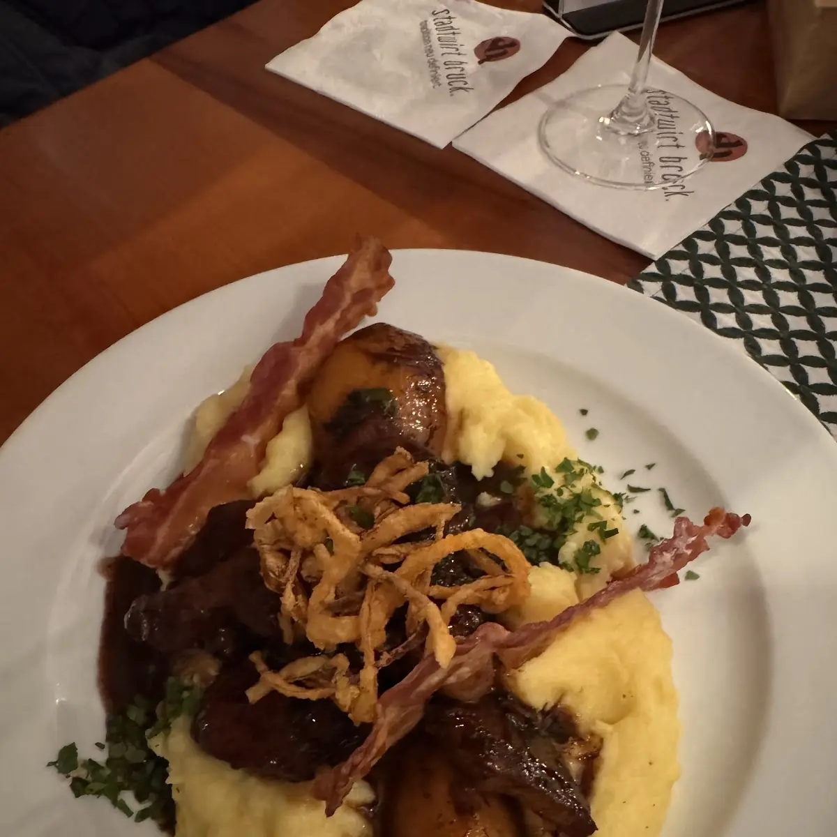 Leber Mit Kartoffelpüree