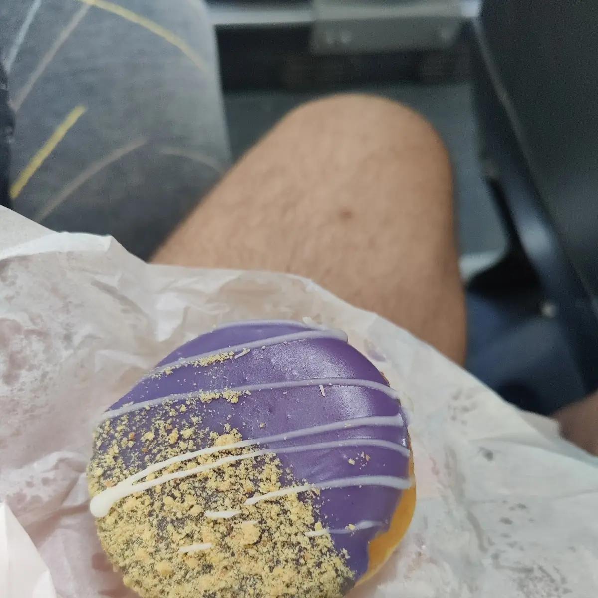 Ube Swirl Donut