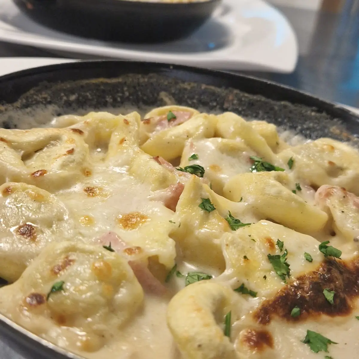 Tortellini Alla Panna Prosciutto Al Forno