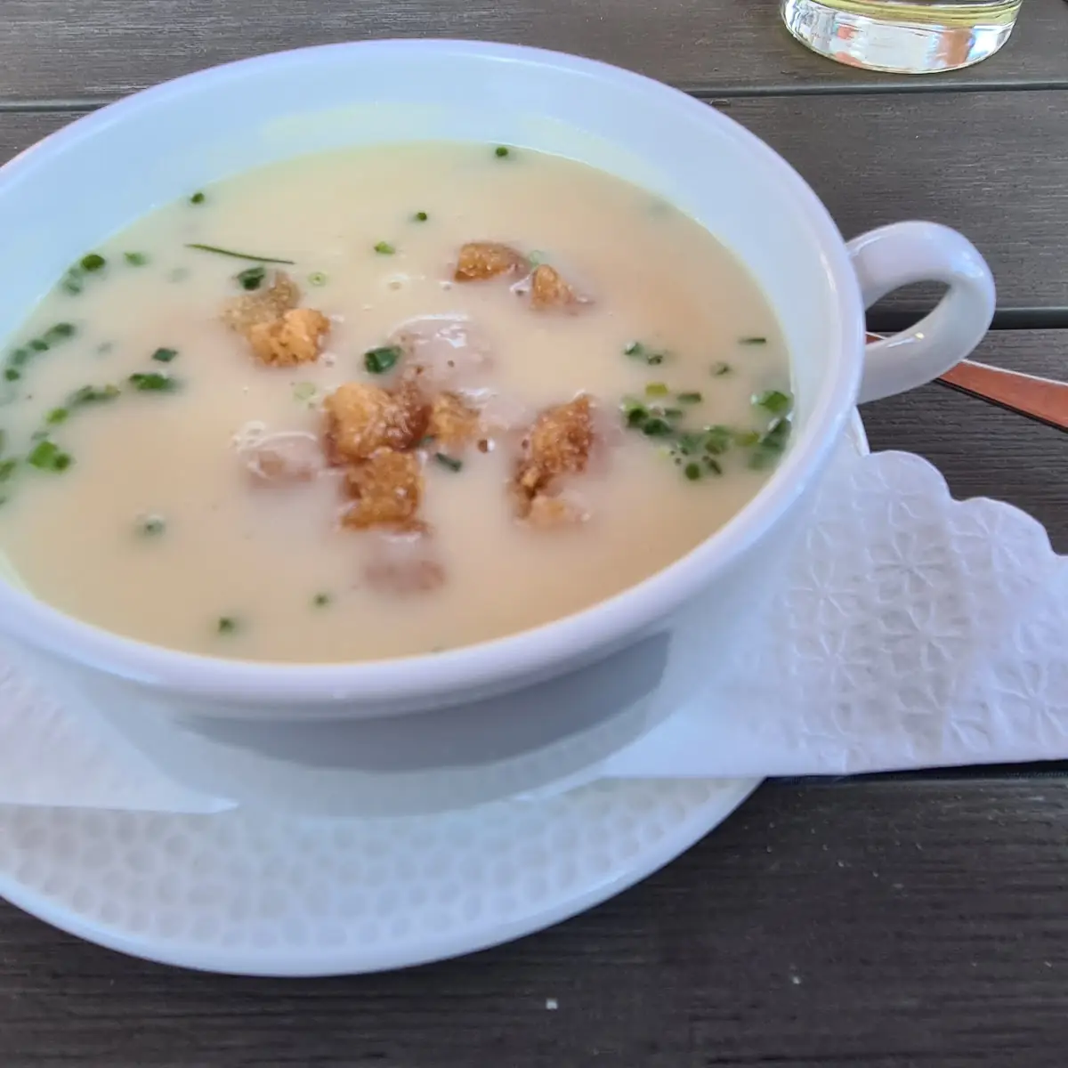 Spargelcremesuppe