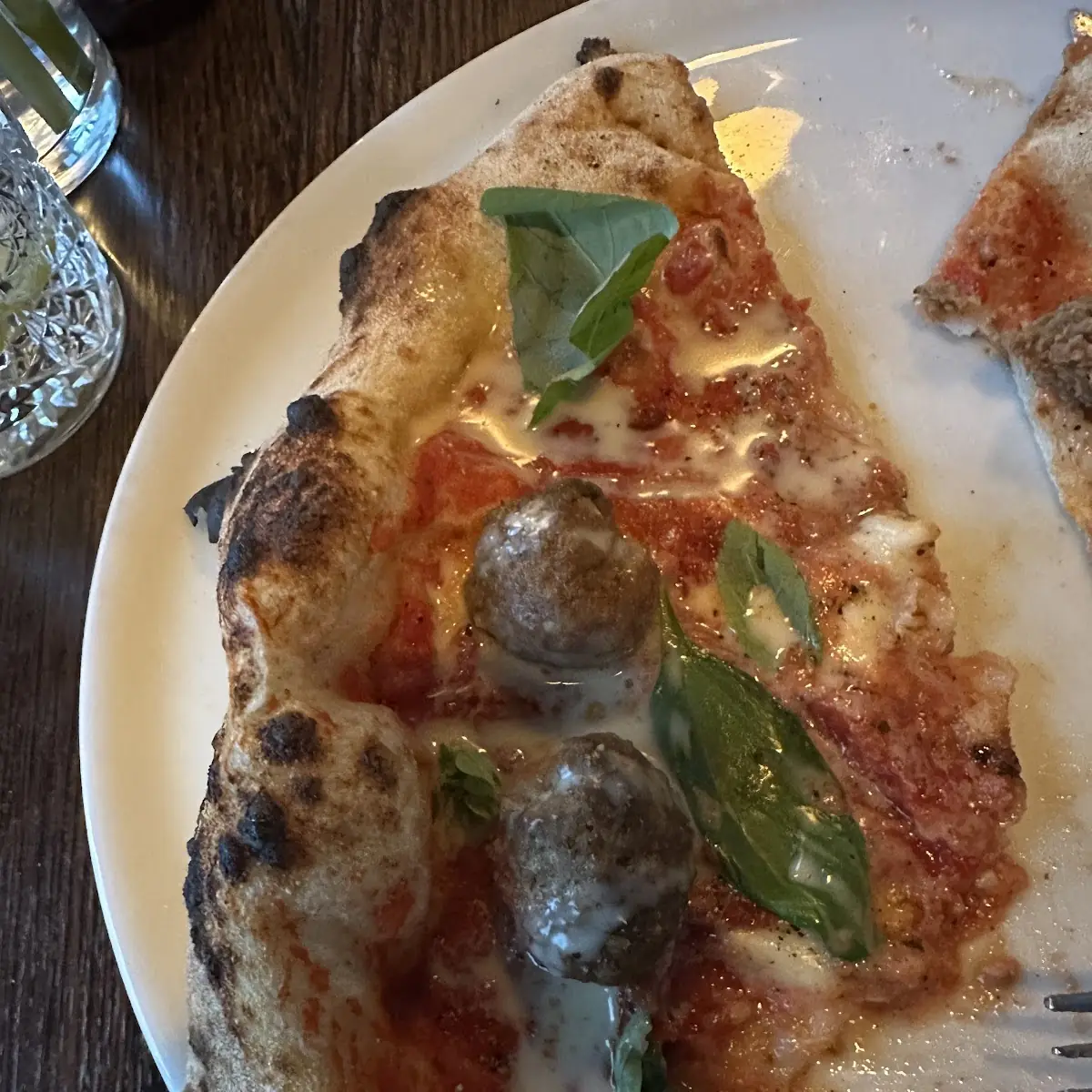 Meatball Pizza