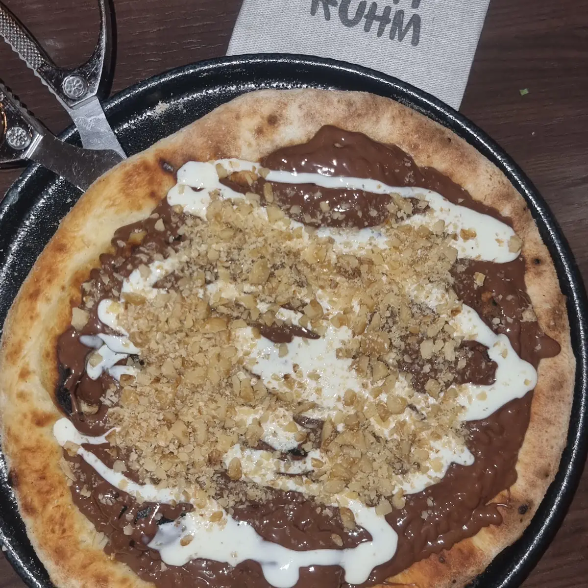 Nutella-pizza
