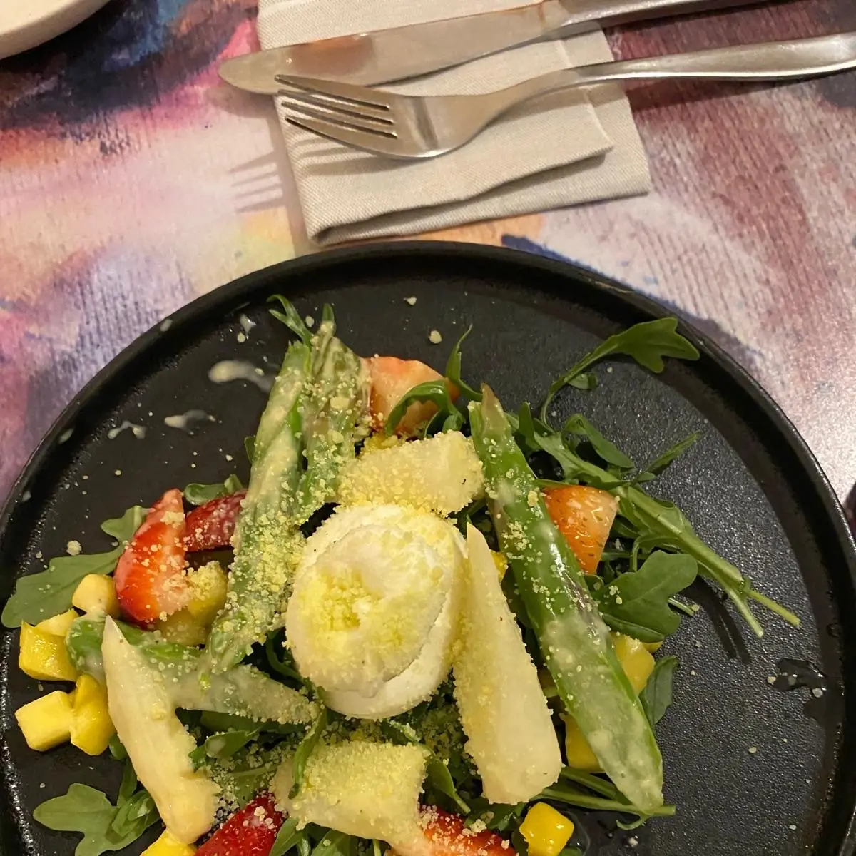 Spargel Salat Mit Burata