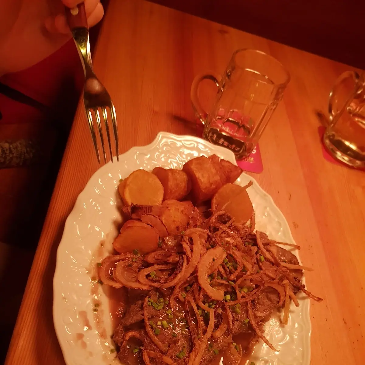Zwiebelrostbraten