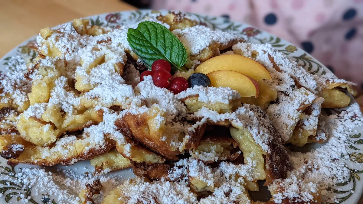 Kaiserschmarrn Mit Apfelbrei