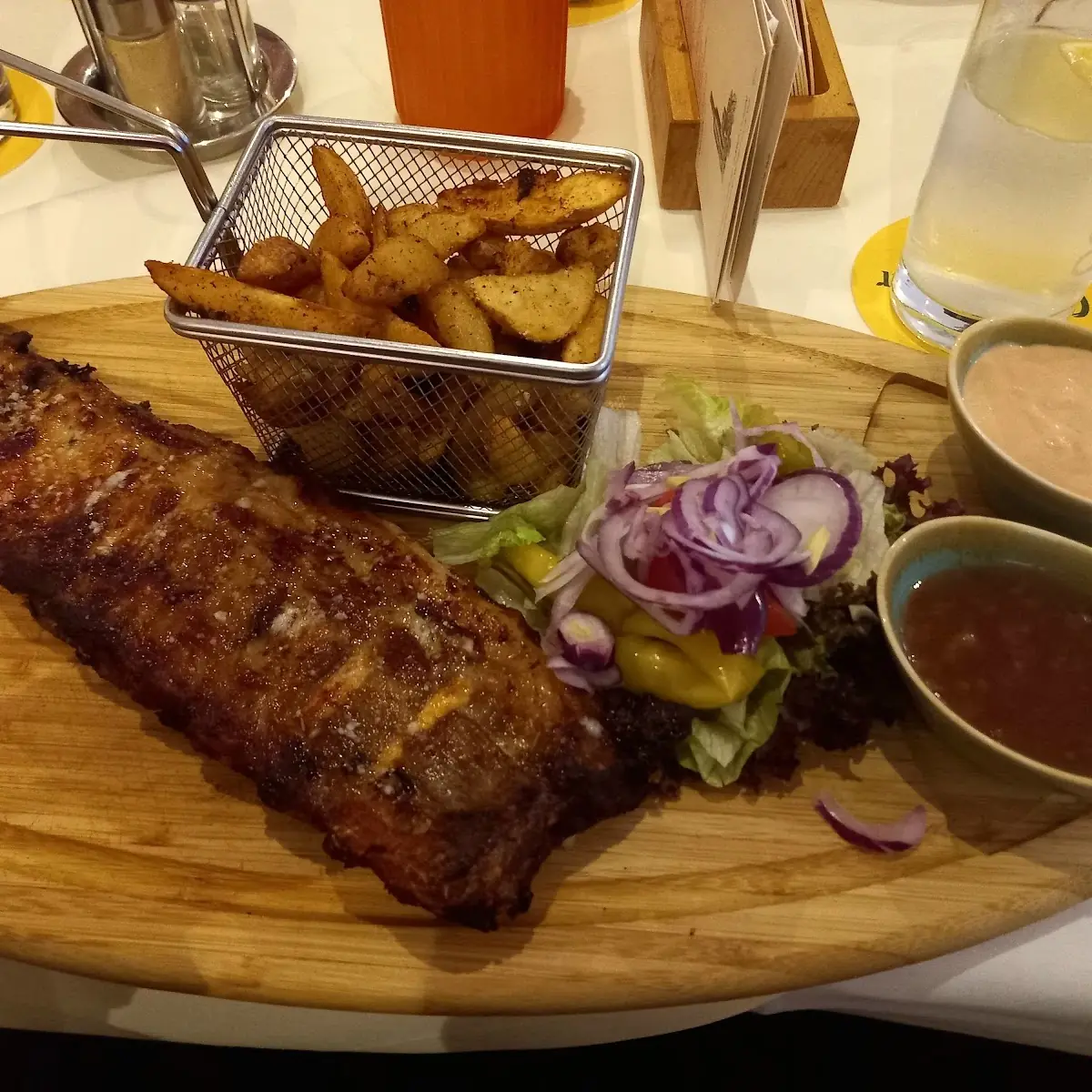 Spareribs Mit Wedges