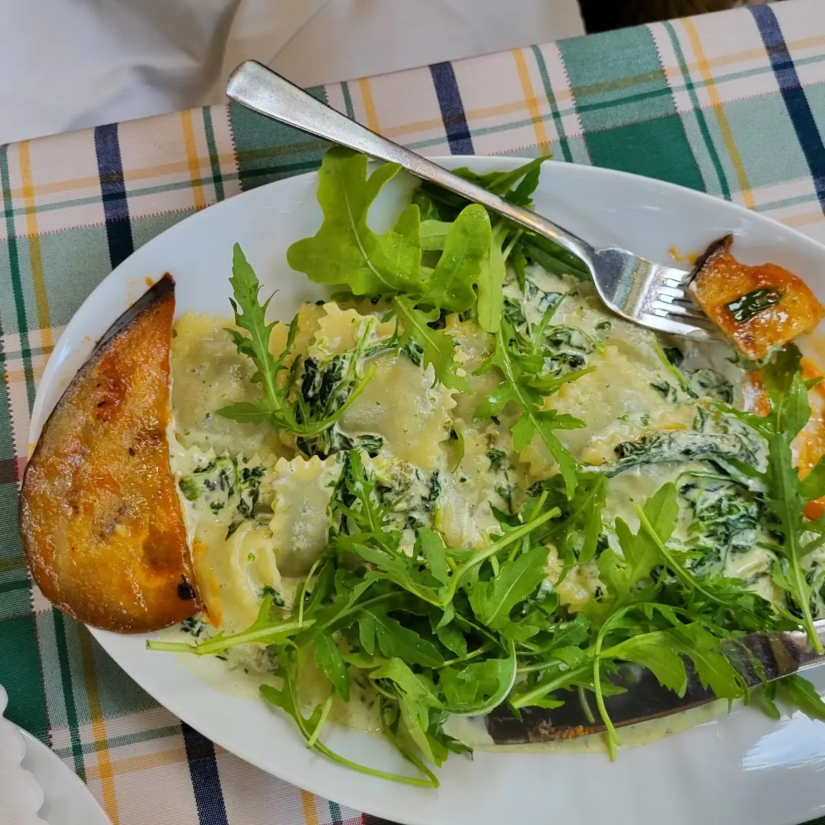 Chicken Tortellini With Spinach
