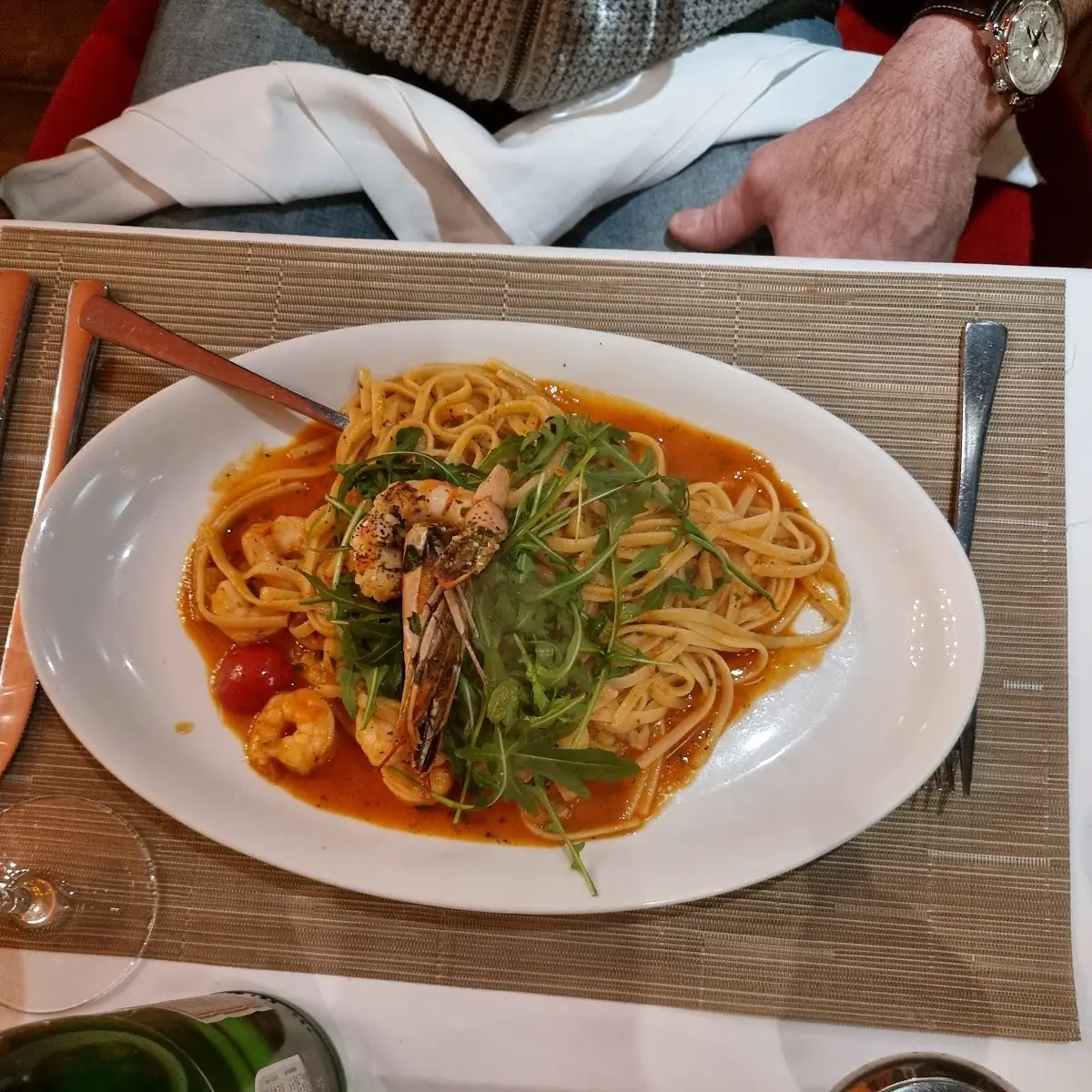 Linguine Aux Gambas