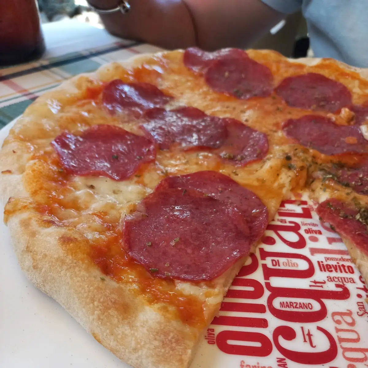 Salami Pizza
