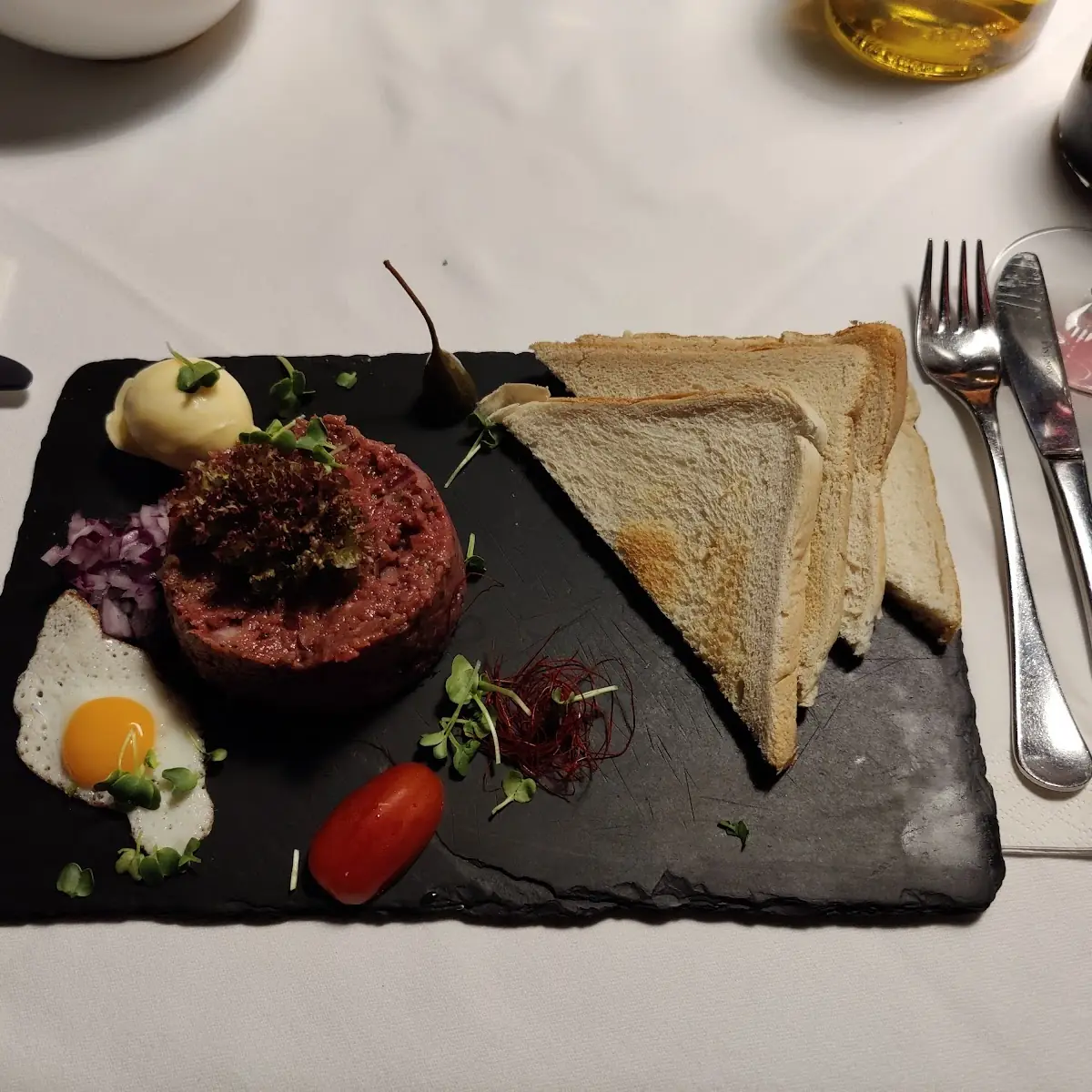 Beef Tartare Al Tartufo