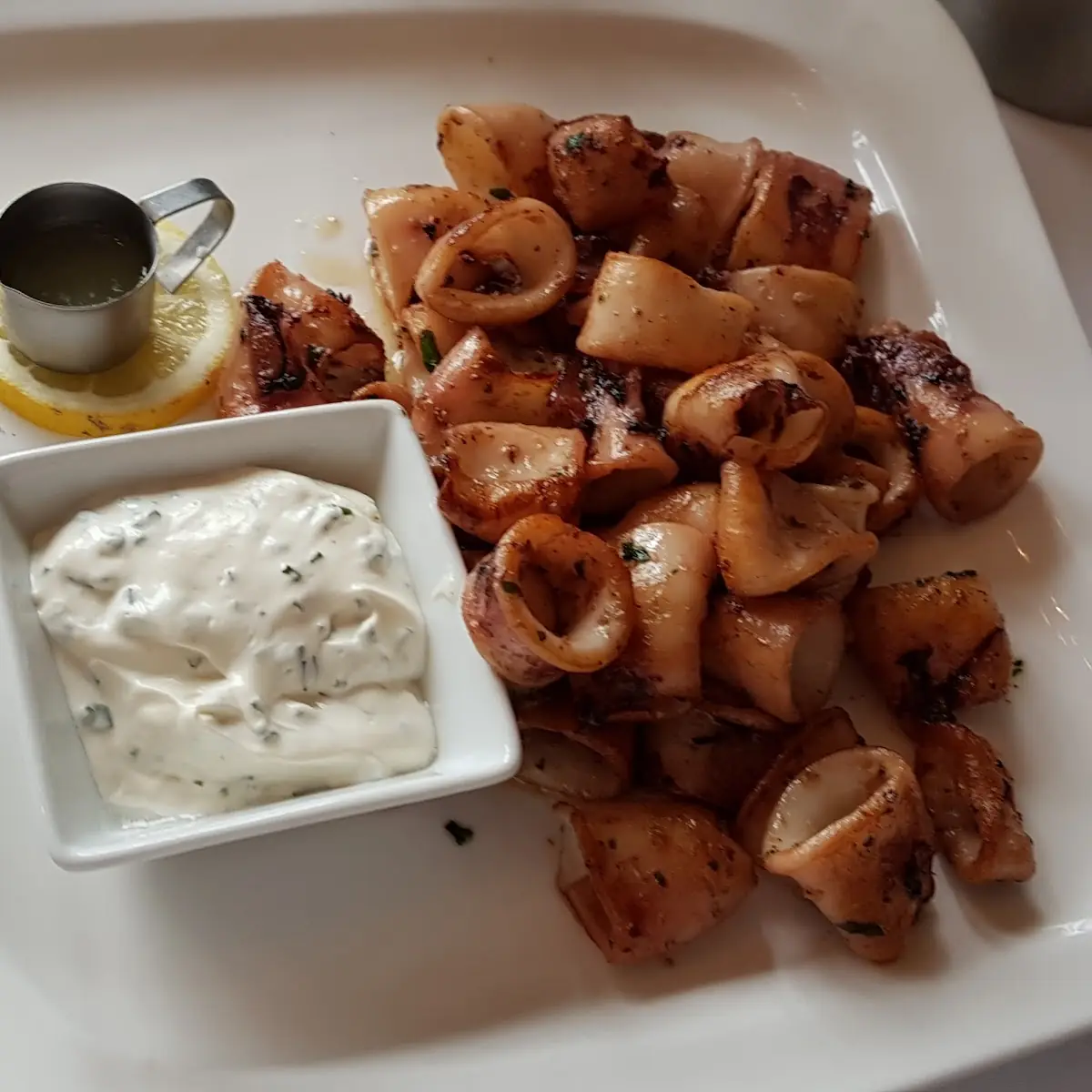 Kalamari Gegrillt
