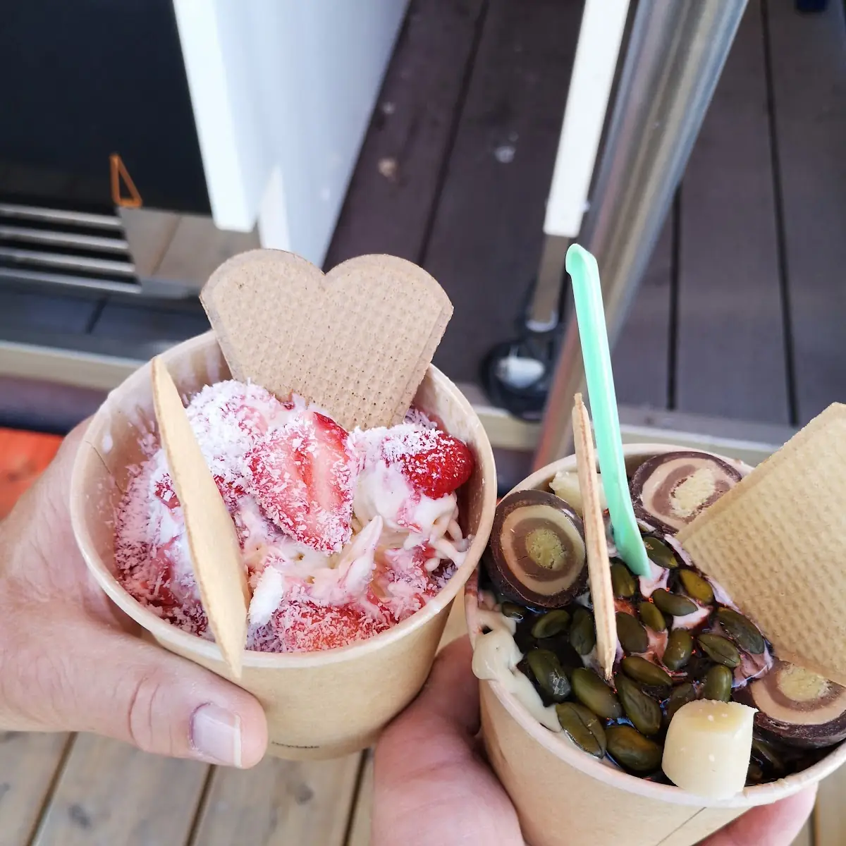 Spaghetti Eis