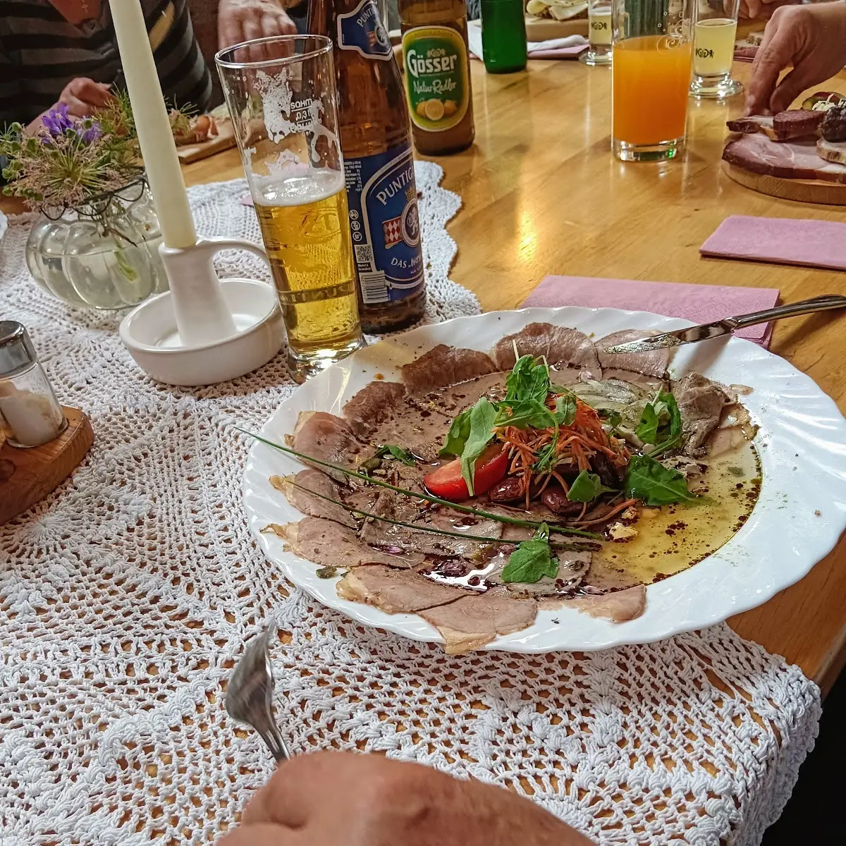 Saures Rindfleisch