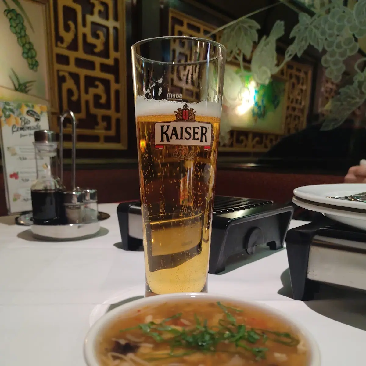 Süßsaure Suppe