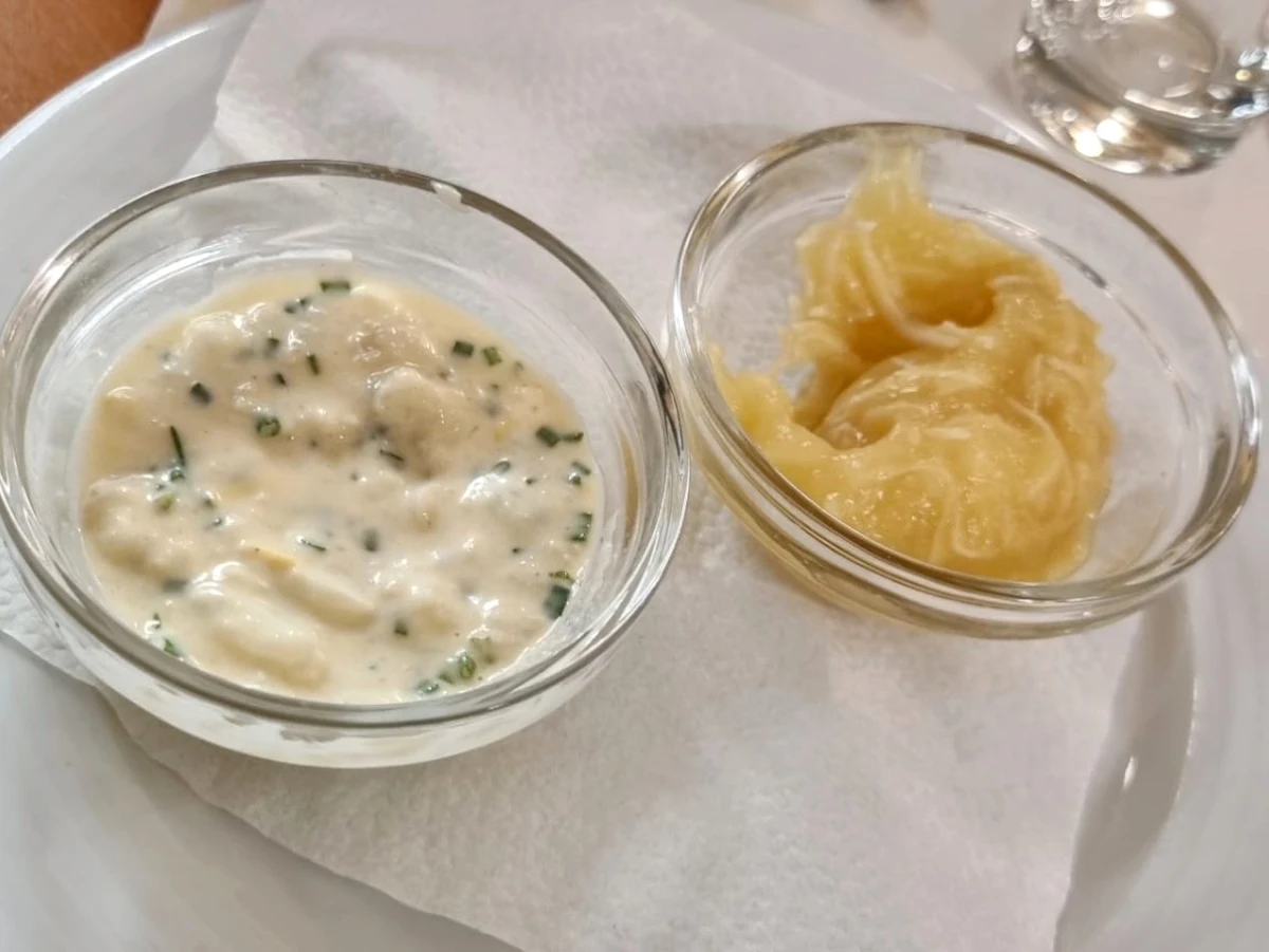 Schnittlauchsauce Und Apfelkren