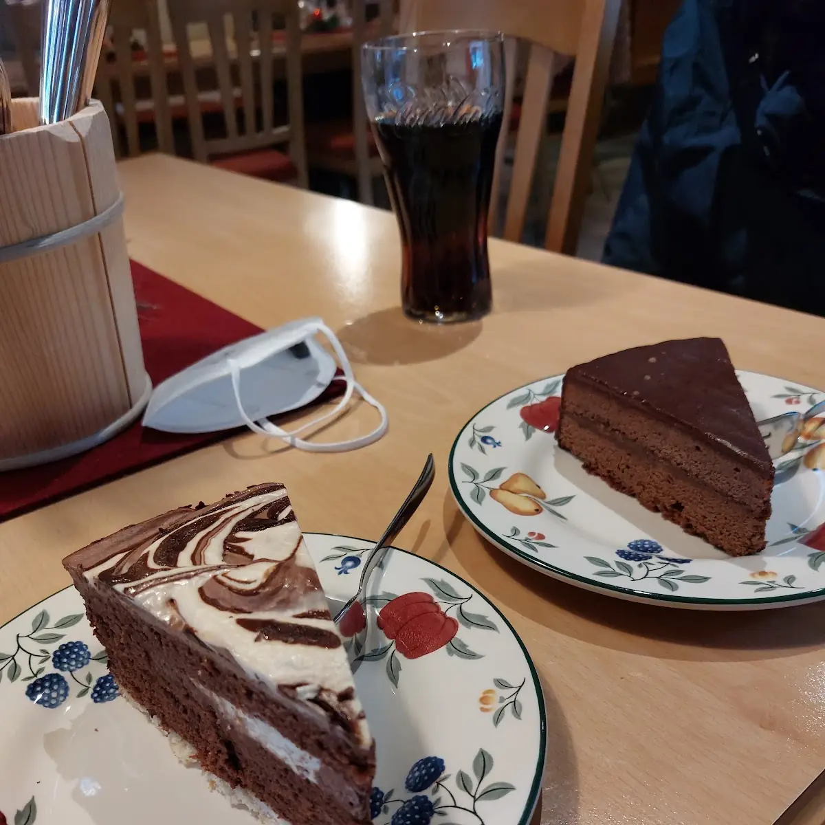 Huisgemaakte Taart Met Capuccino