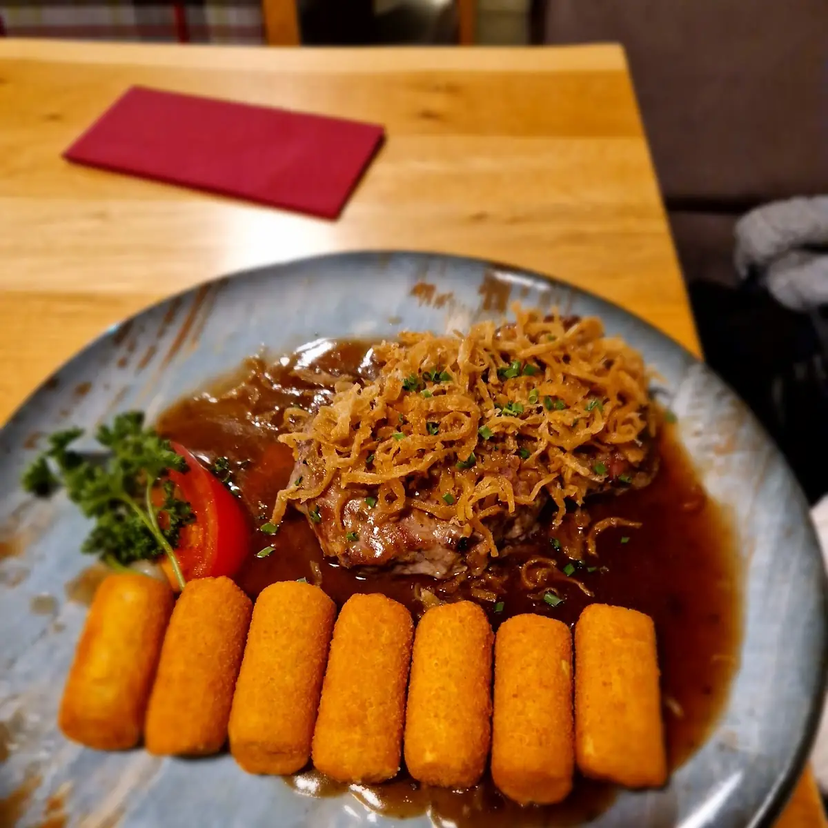 Zwiebelrostbraten