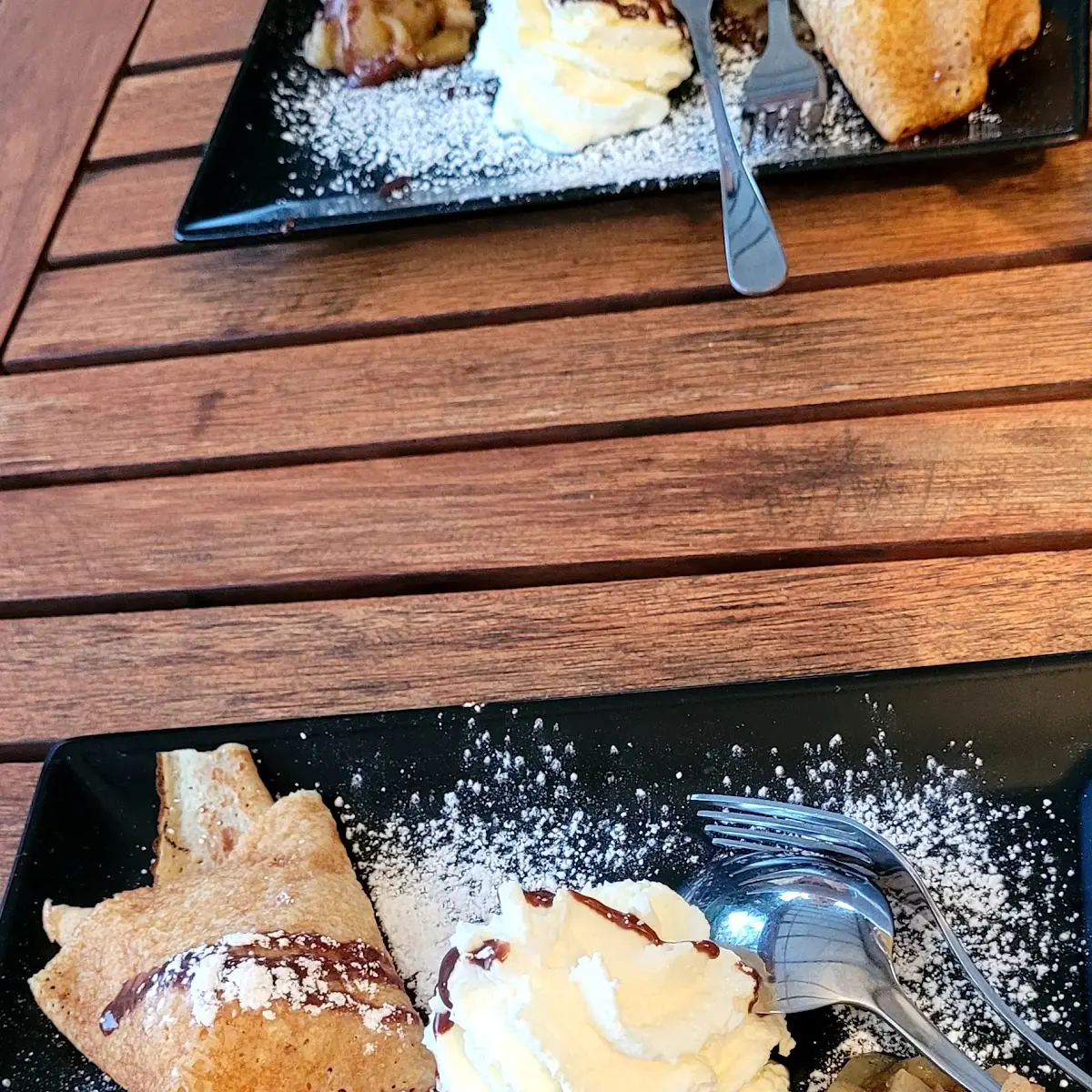 Palatschinken Mit Eis