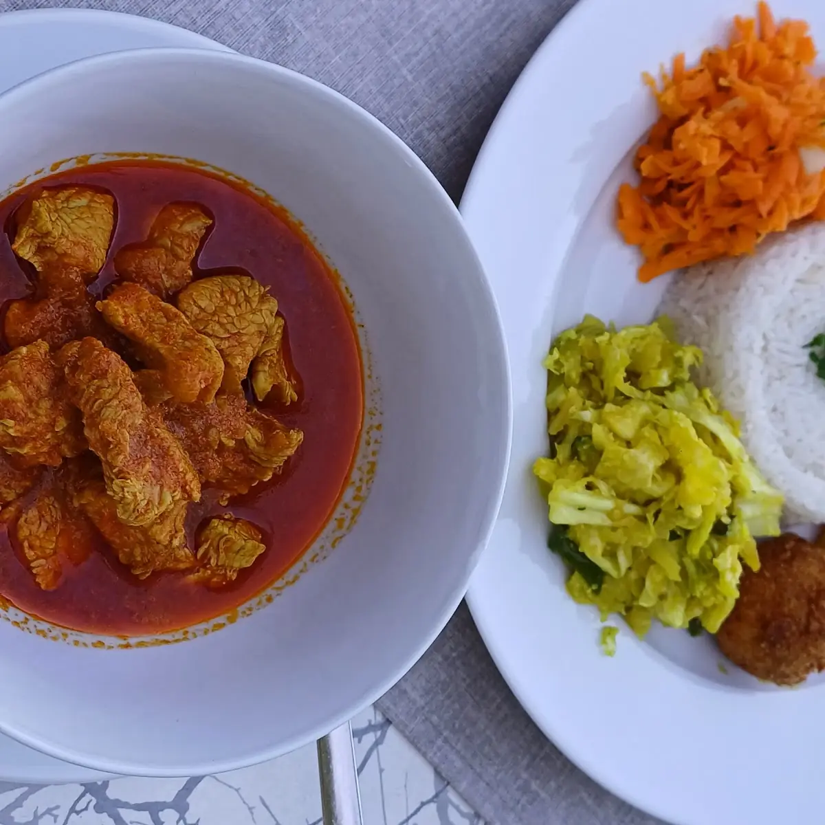 Reis Und Curry Nach Sri Lanka Art