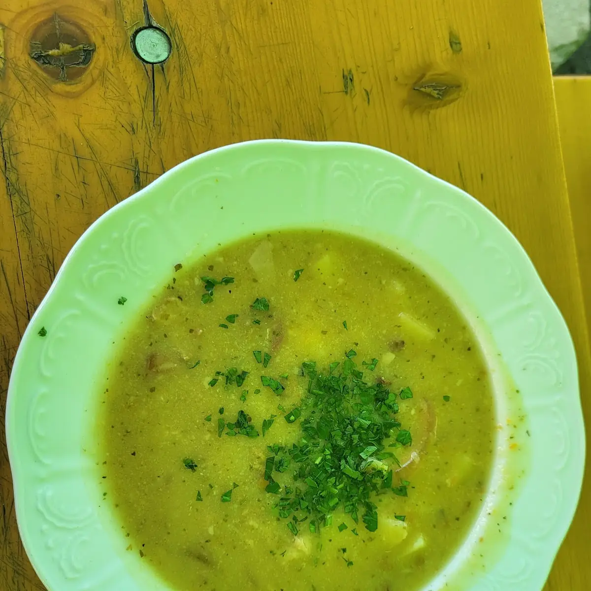 Kartoffel Speck Suppe