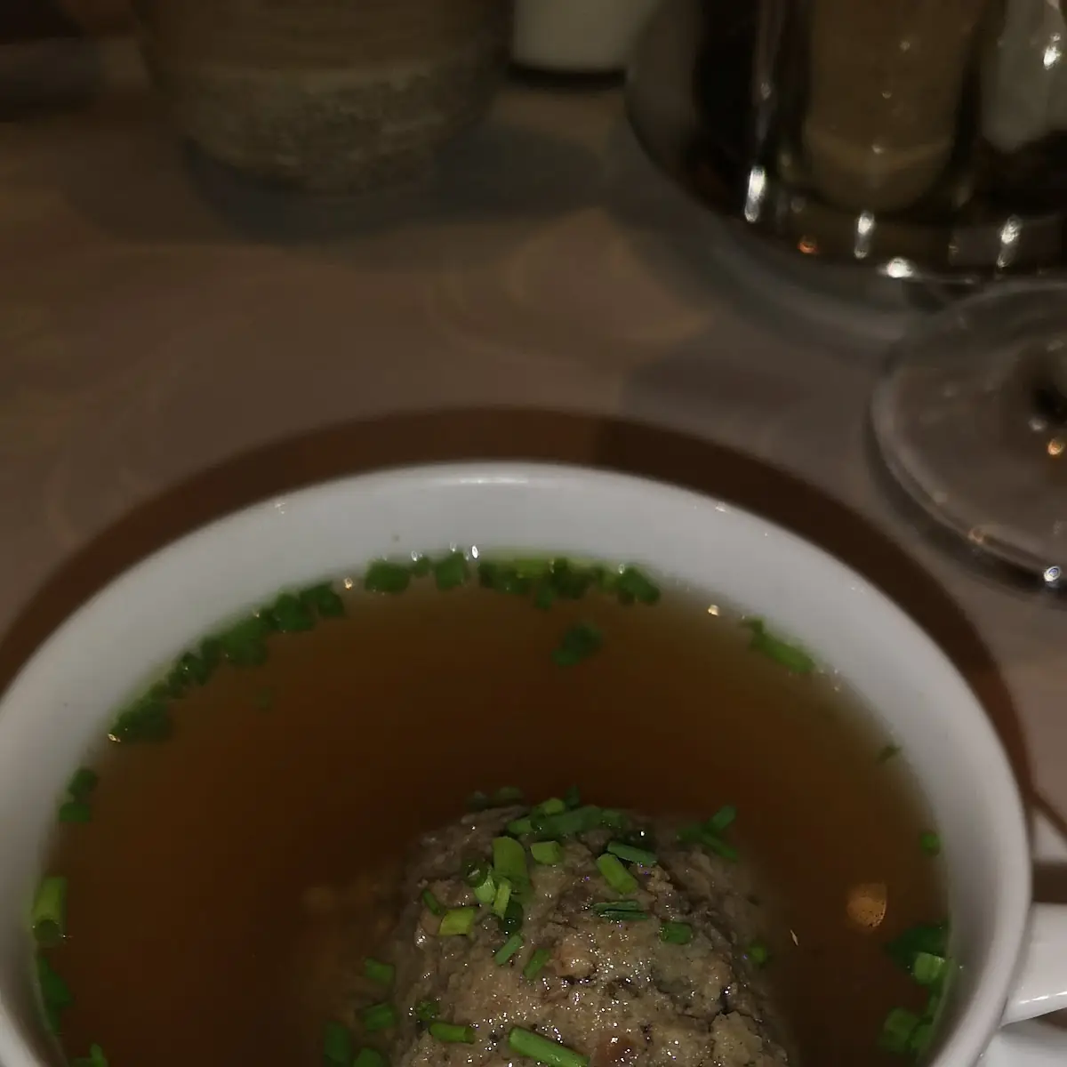 Grießnockerlsuppe