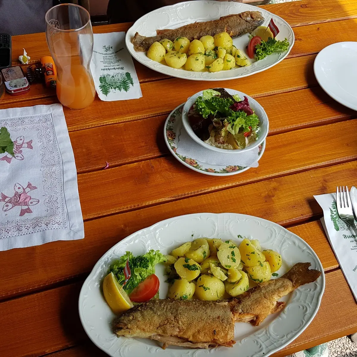 Gebratene Forelle