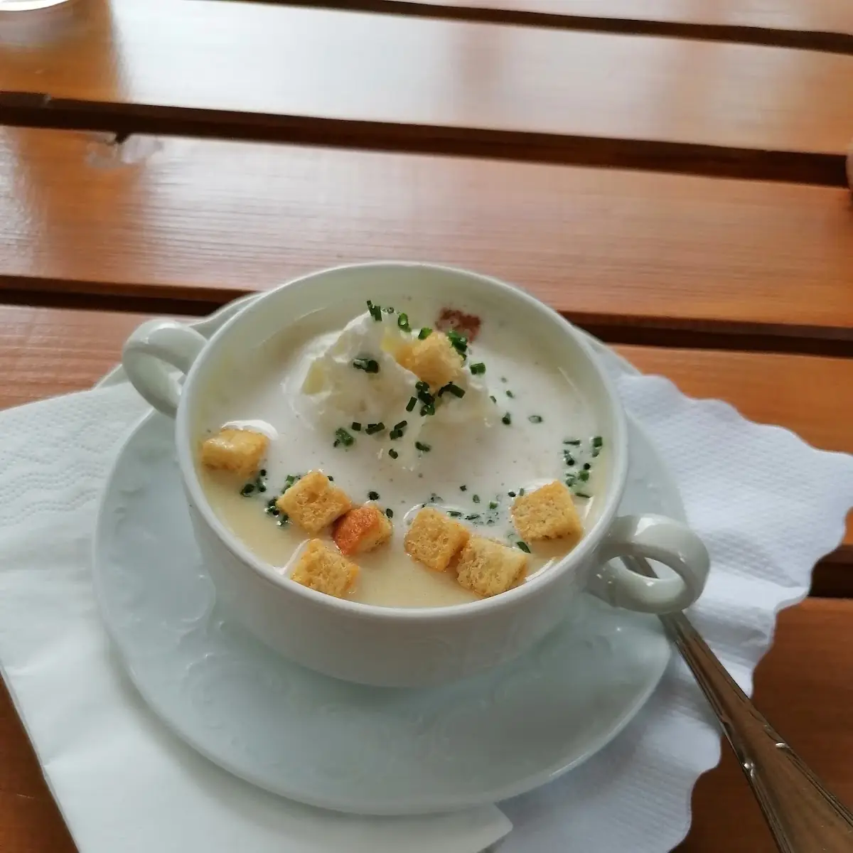 Mostschaumsuppe -sider Cream Soup
