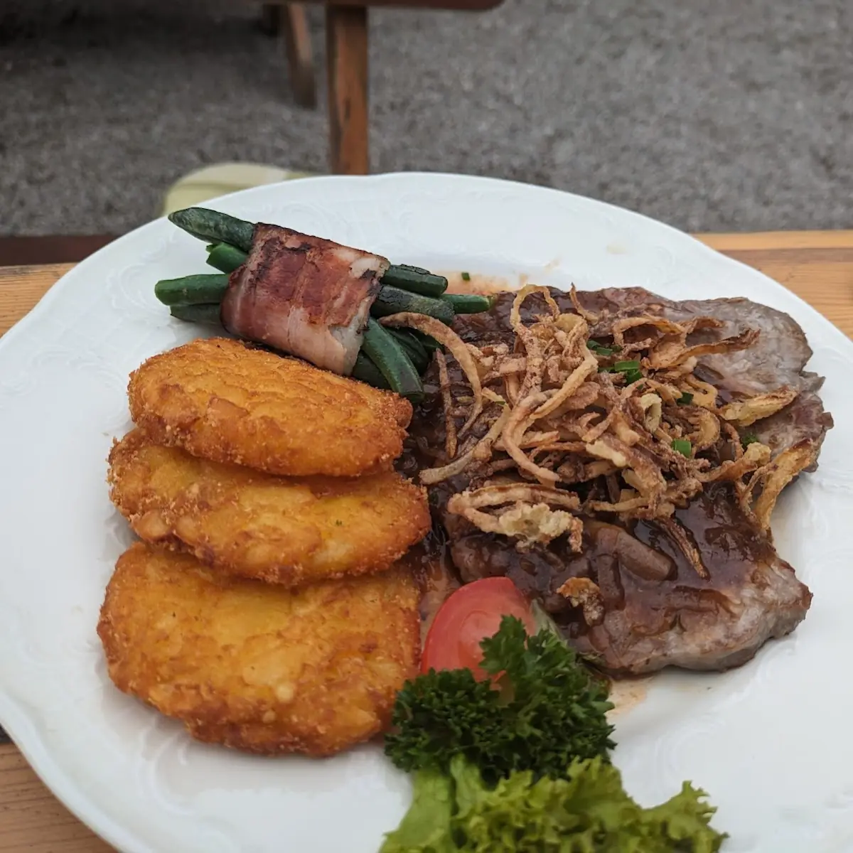 Zwiebelrostbraten