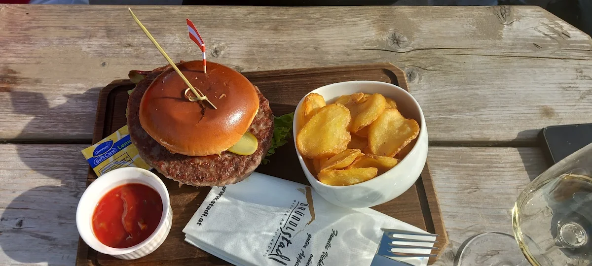 Hamburger Met Aardappelchips