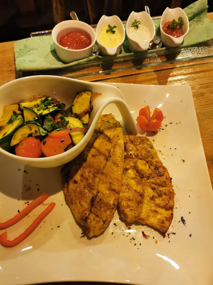 Ladys Grillgemüse Und Putenbrust Vom Grill
