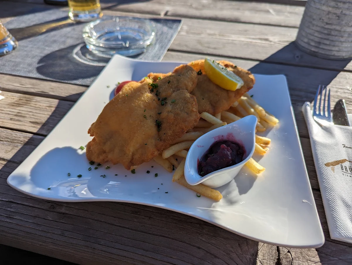Schnitzel Mit Pommes Frites