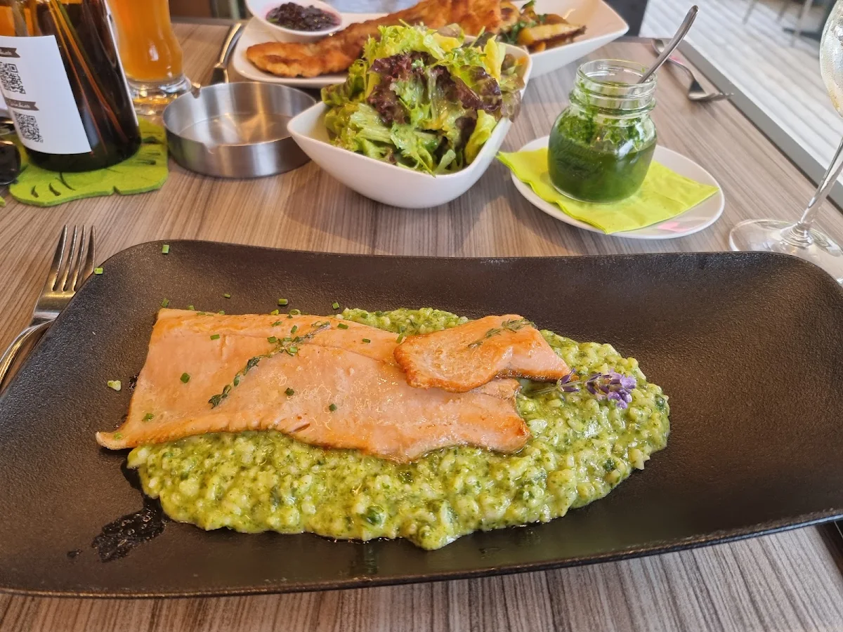 Gebratener Lachs