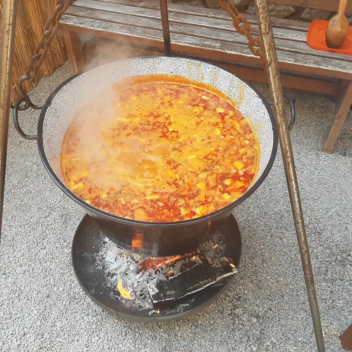 Speckbohnensuppe