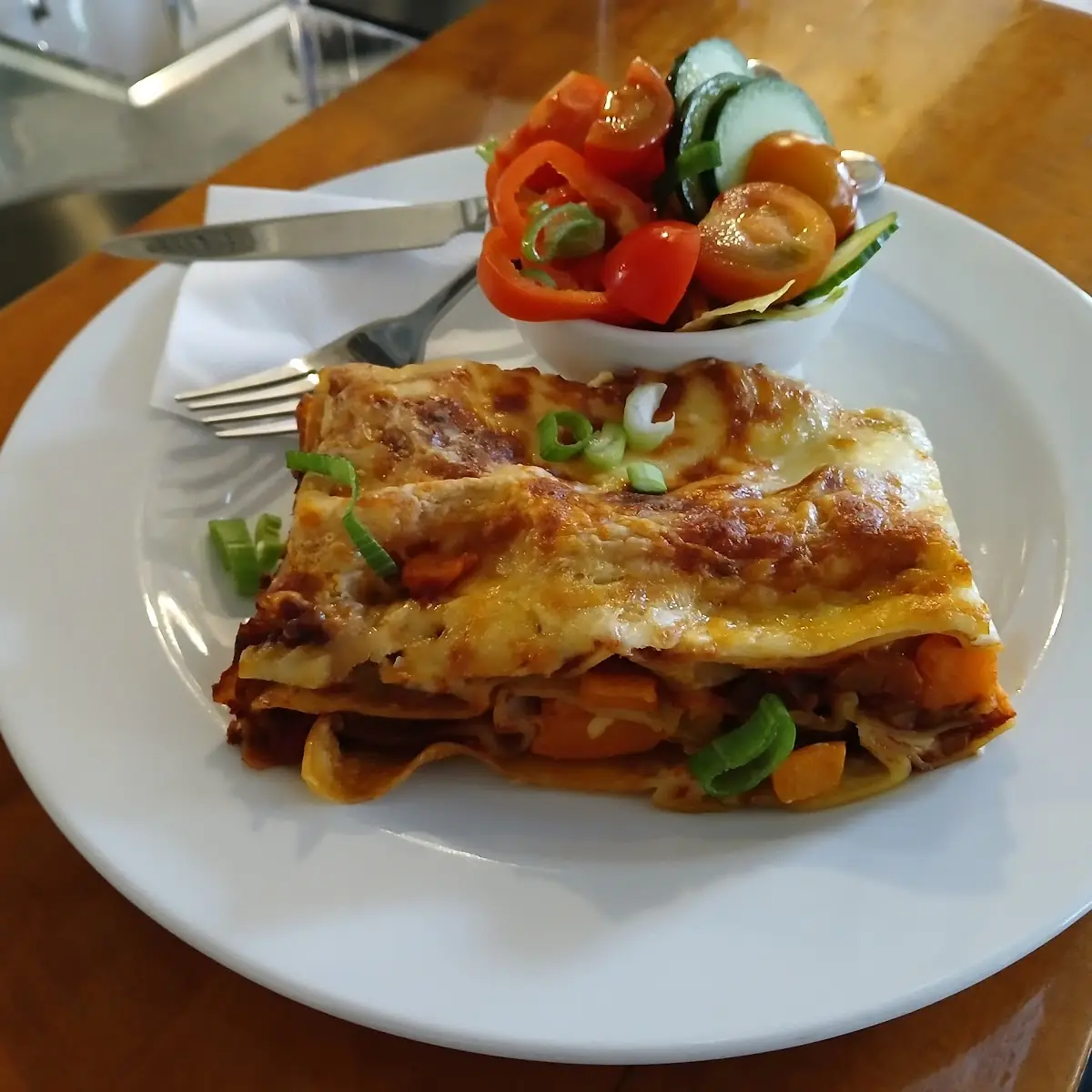 Hausgemachte Gemüselasagne