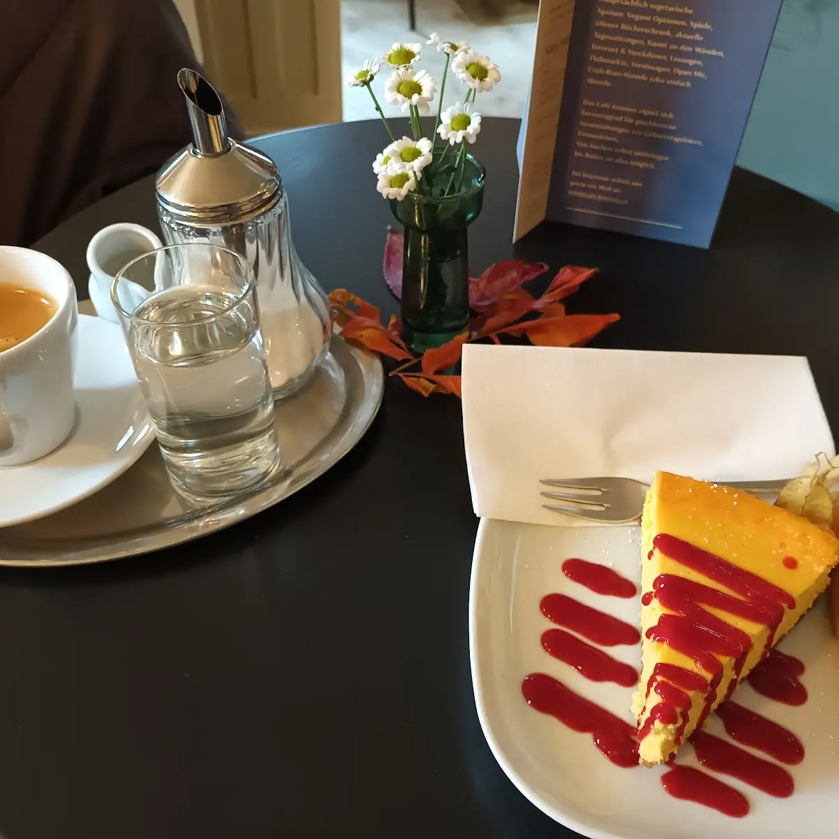 Kürbis-cheesecake