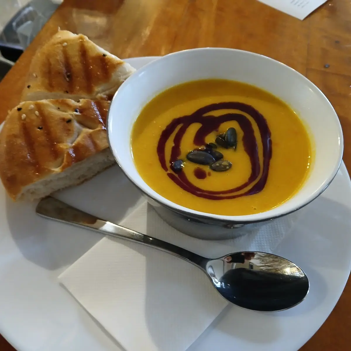 Kürbiscremesuppe