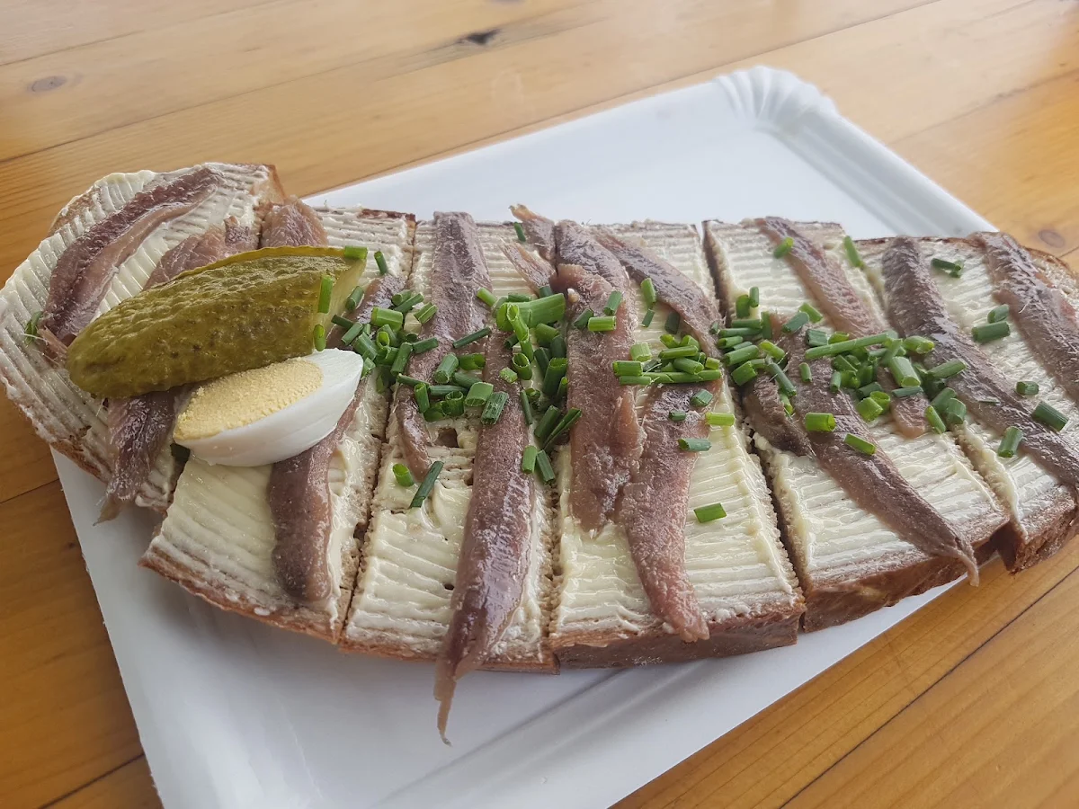 Brot Mit Sardellen