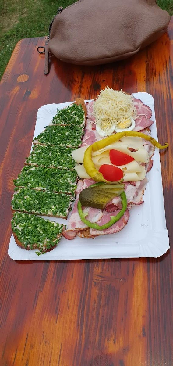 Schinkenbrot Und Schnittlauchbrot