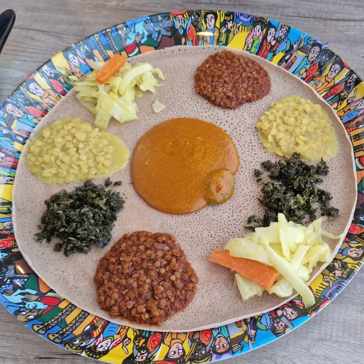Habesha Kombi Platte