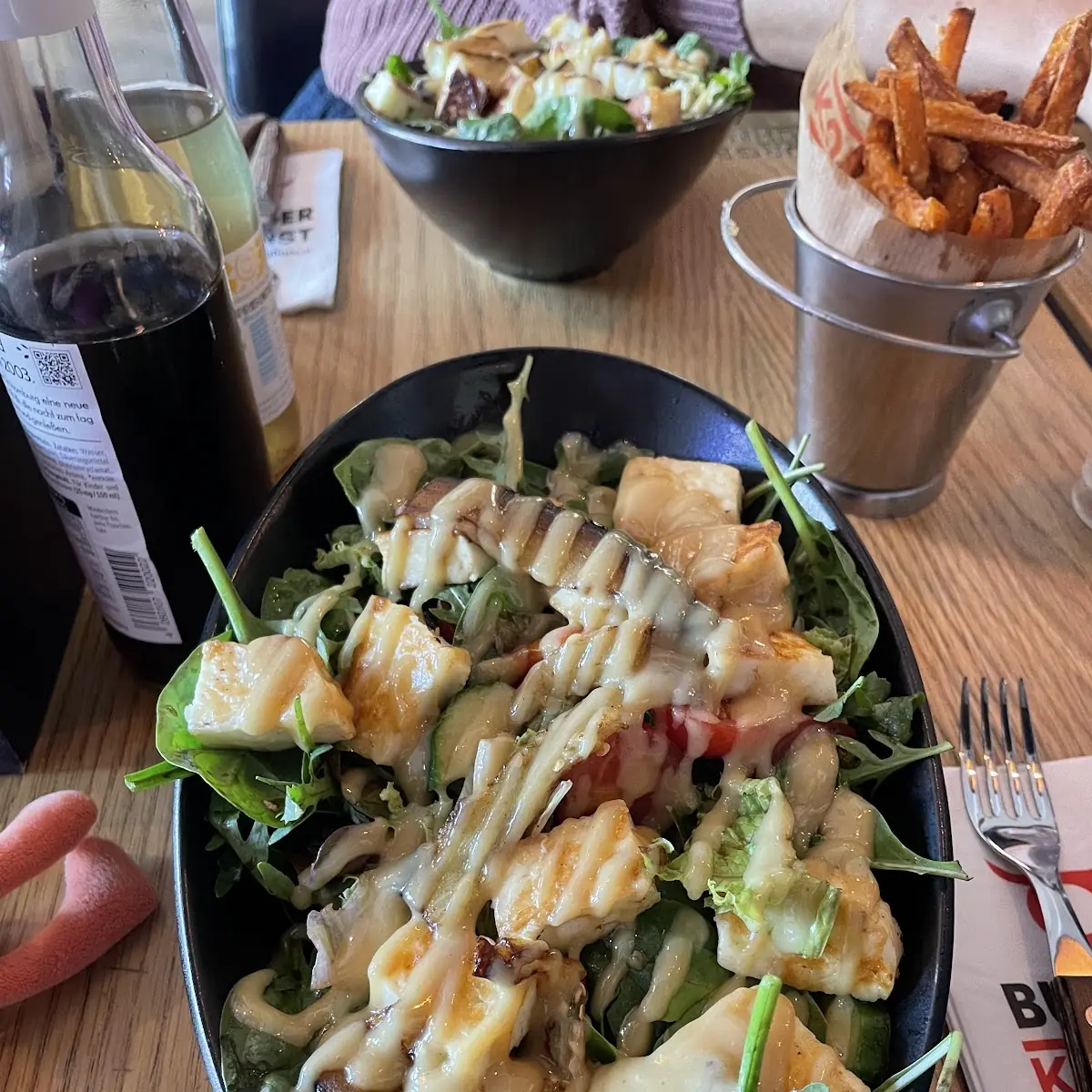 Halloumi Salat