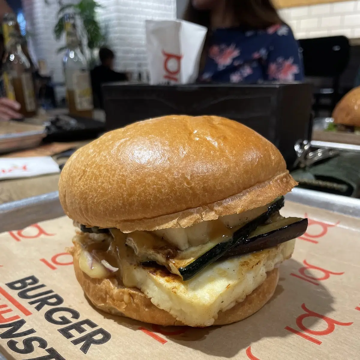 Mediterran Halloumi Burger