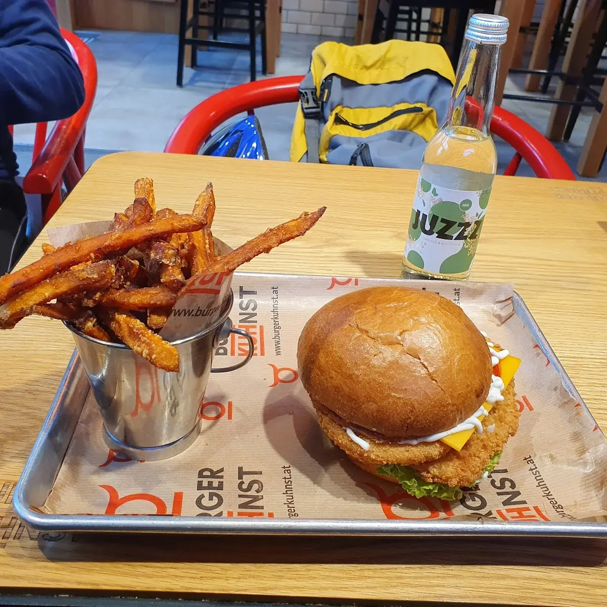 Veggie Burger Mit Süßkartoffeln