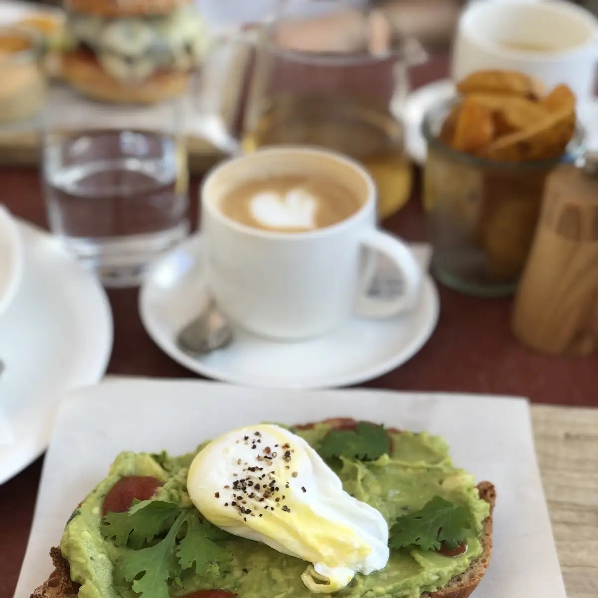 Avocadotoast with Kumquat and Pepperoni