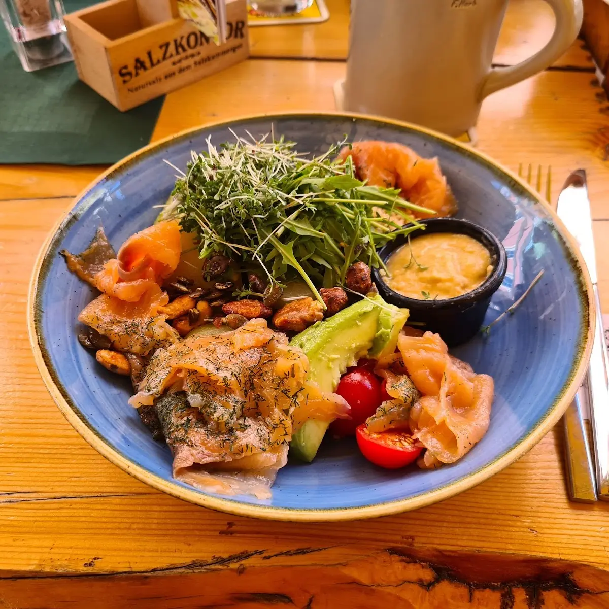 Bowl Mit Lachs