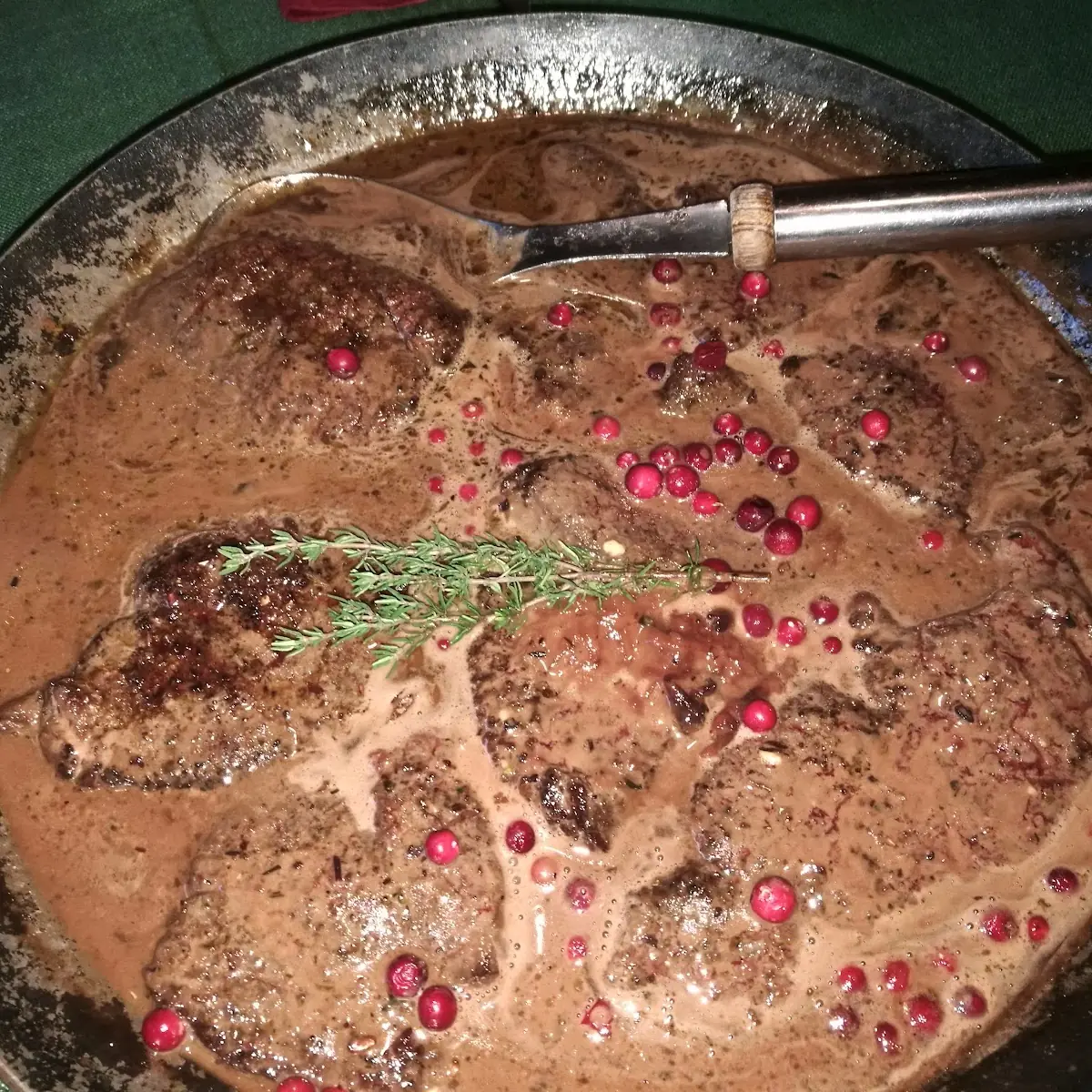 Rindfleisch In Rahmsosse
