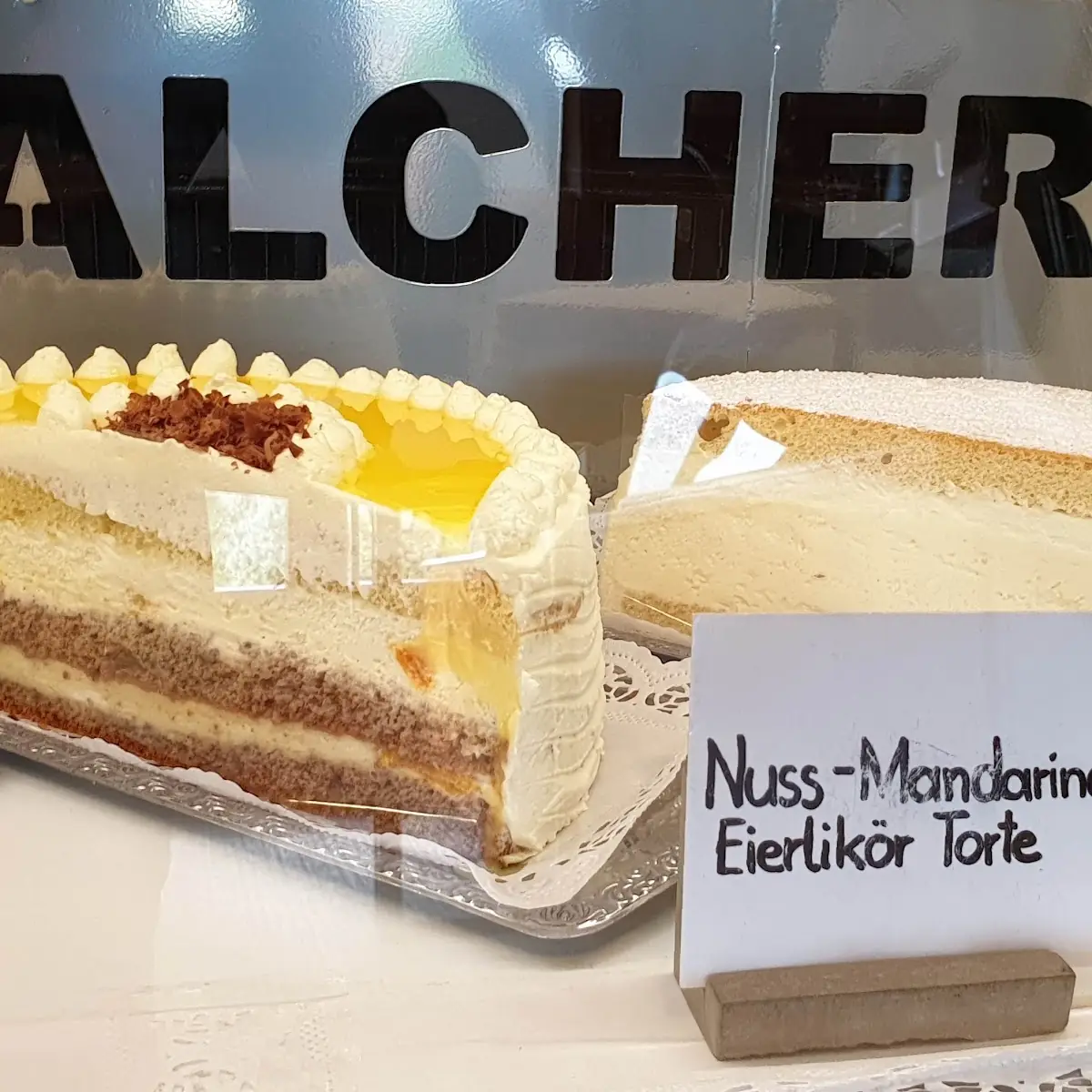 Nuss Mandarine Eierlikör Kuchen