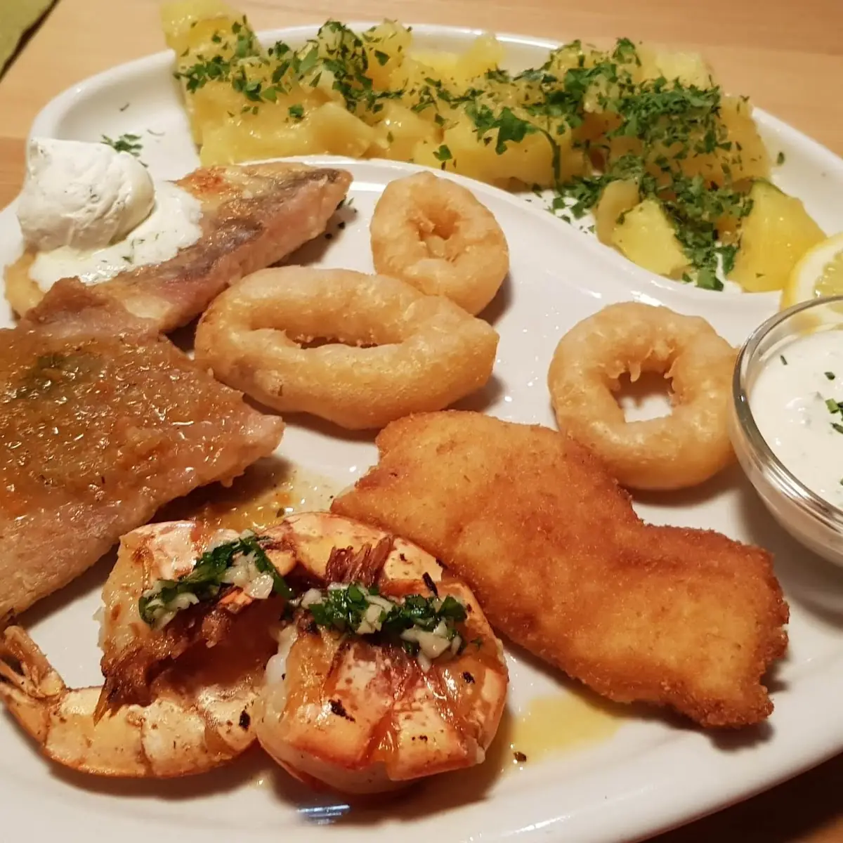 Äusserst Gustige Fischplatte Füür 1 Person