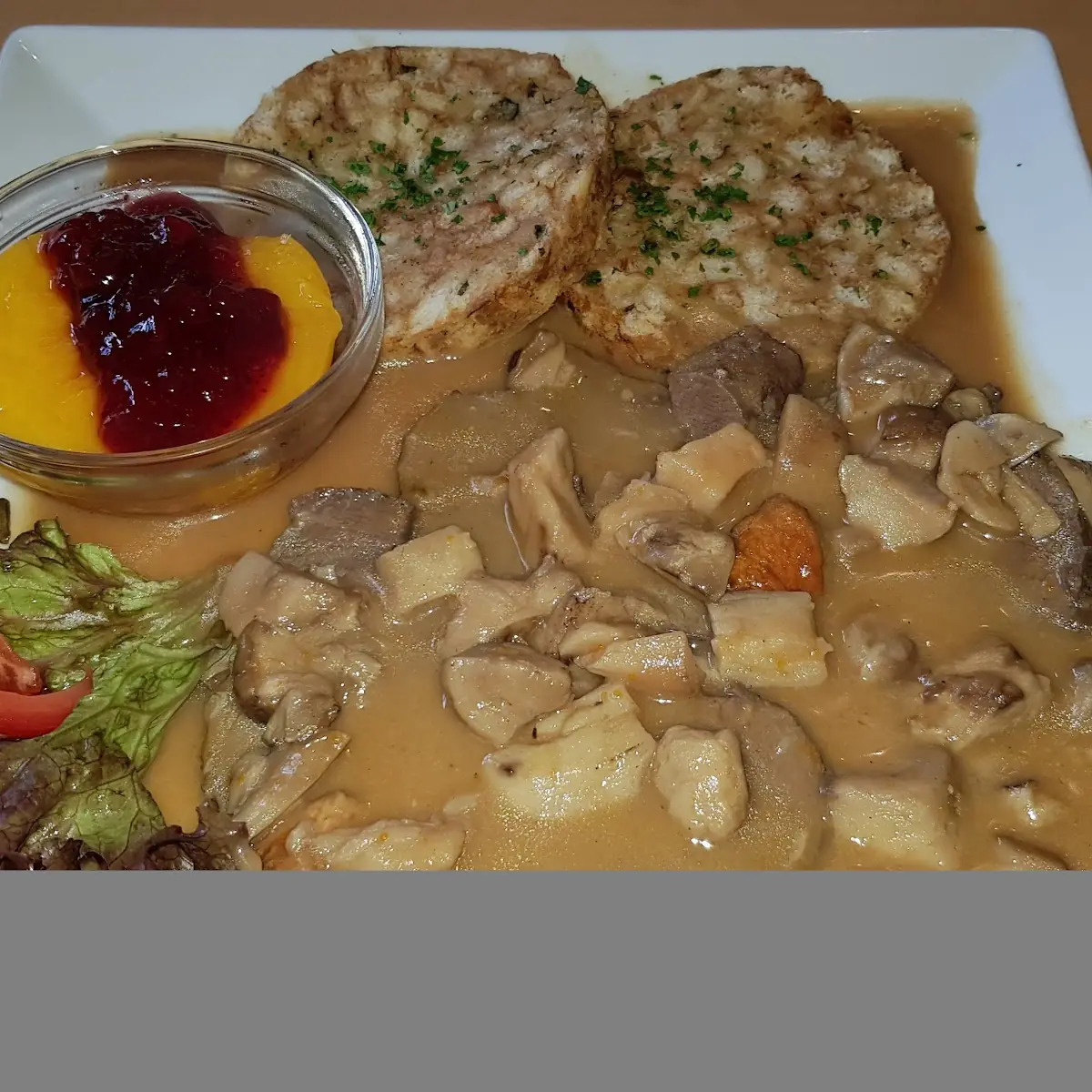 Hirschkalbsbraten
