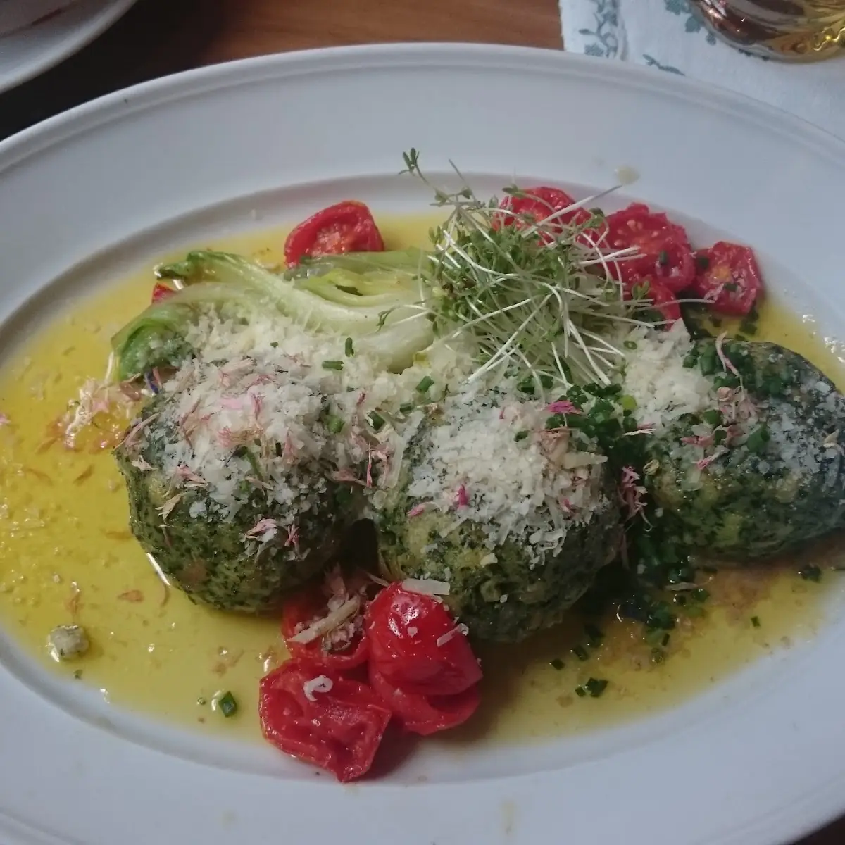 Spinatknödel