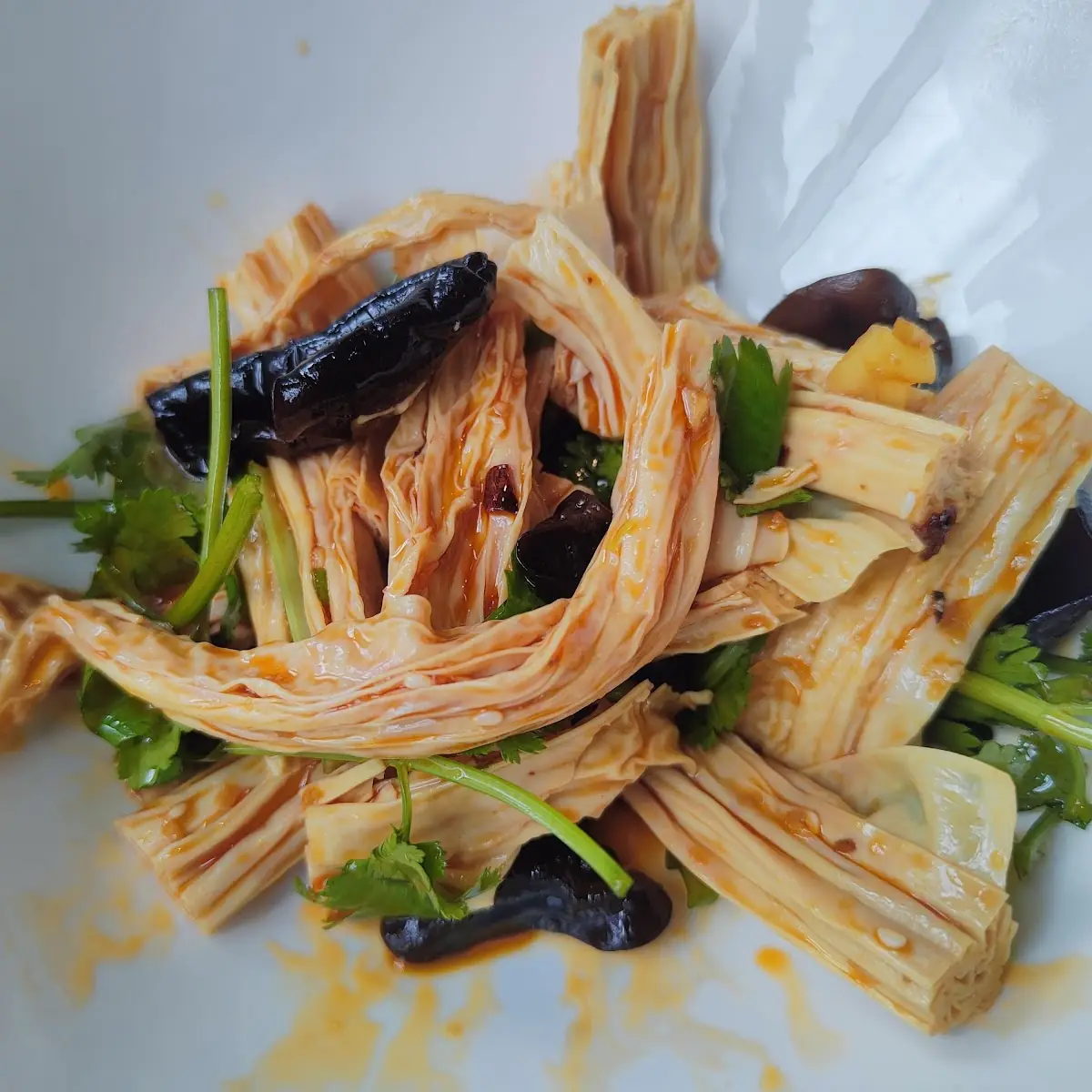 Tofublatt Salat